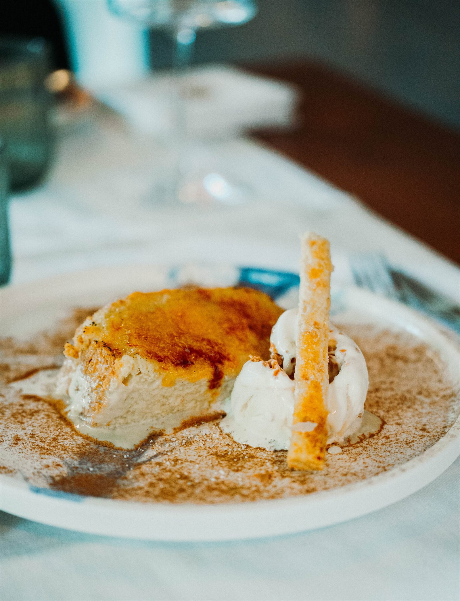 Torrija con mango
